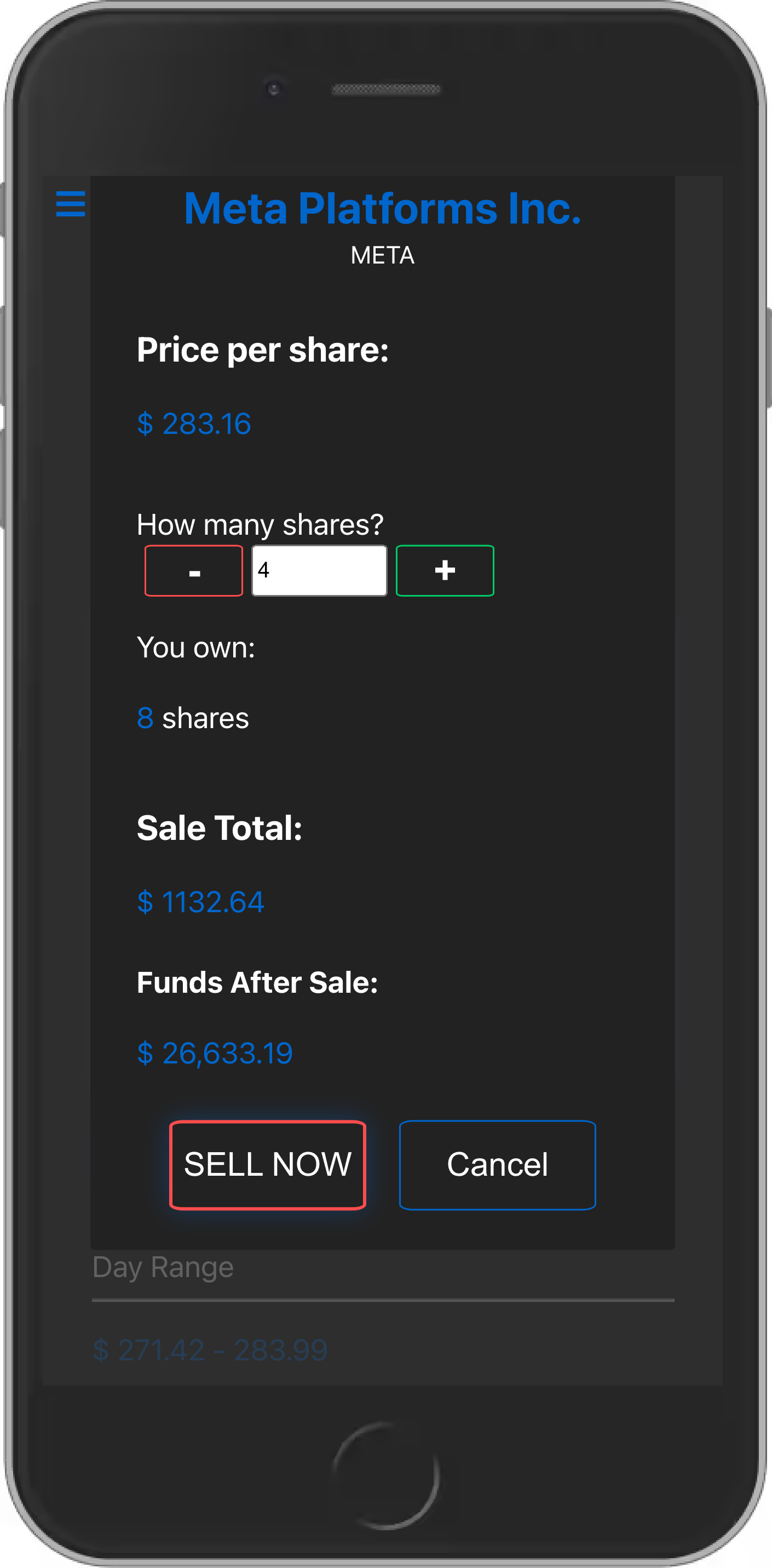SimuStock screenshot 4